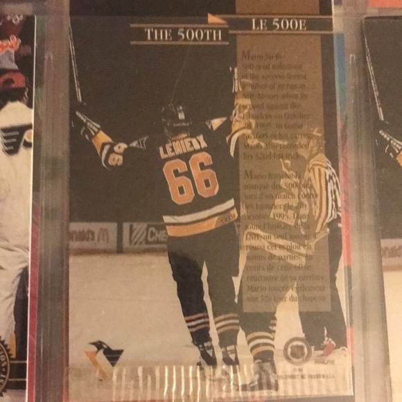 Mario Lemieux hockey cards gems 4 cards - Picture 3 of 8